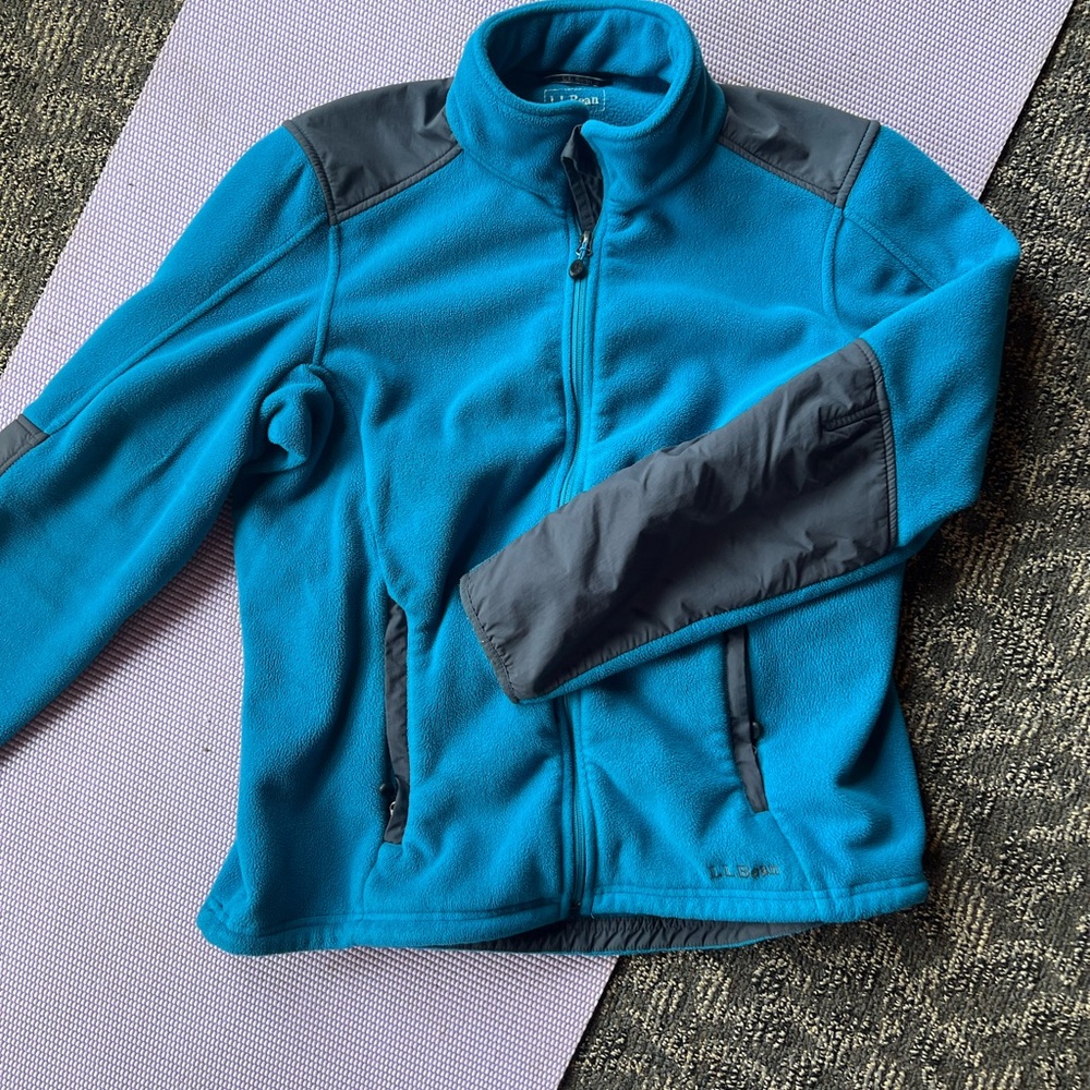 L.l.bean polartech fleece blue large